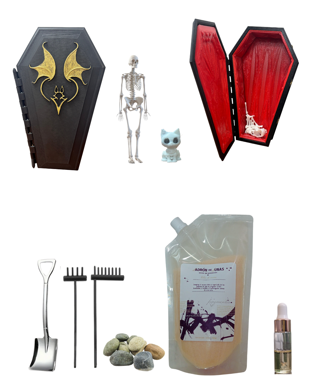 Coffin zen garden - CAT