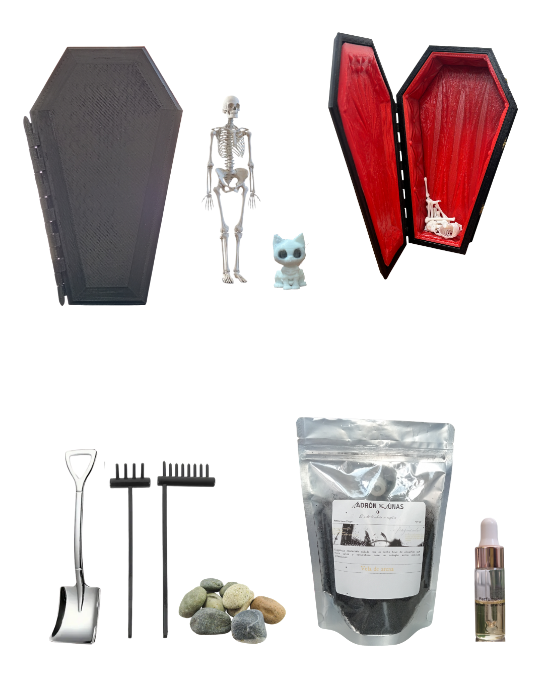 Coffin zen garden - CAT - sin diseño