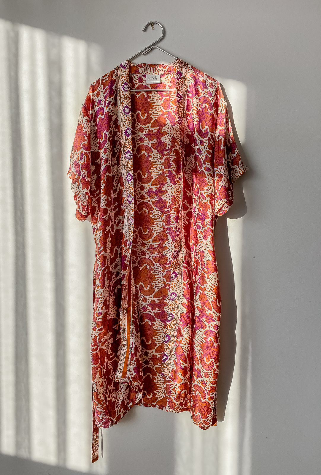 KIMONO ''TANGERINE BLOOM"