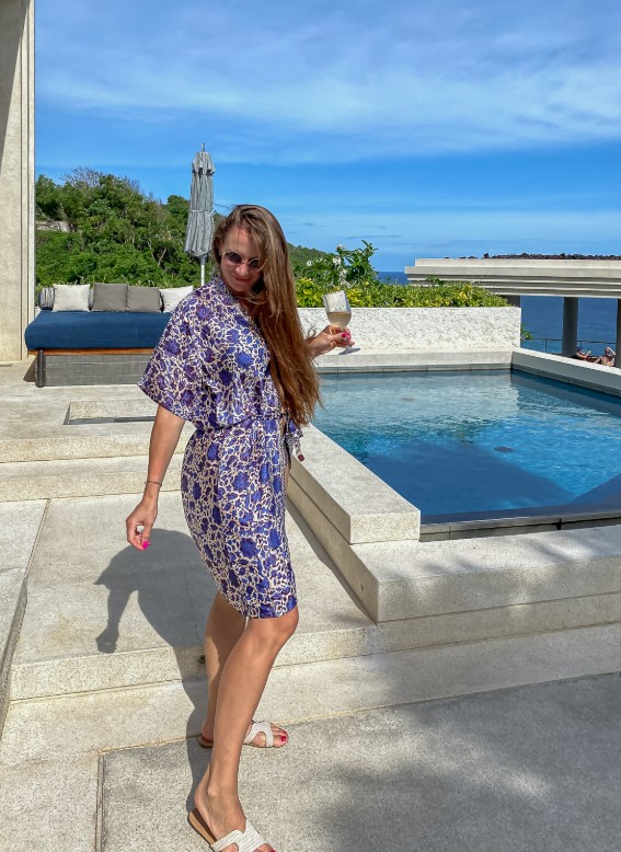 KIMONO "CHOCOLATE STARFISH"