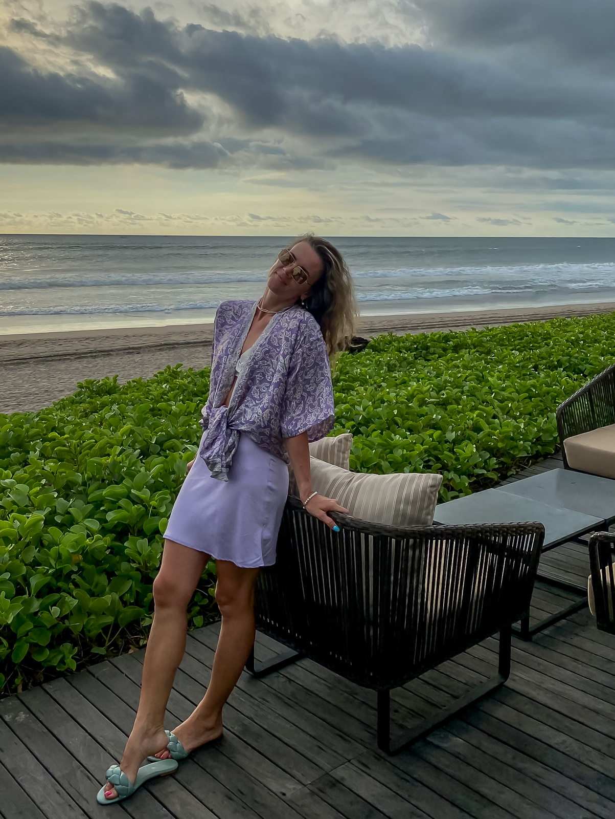 KIMONO "LAVENDER HAZE"