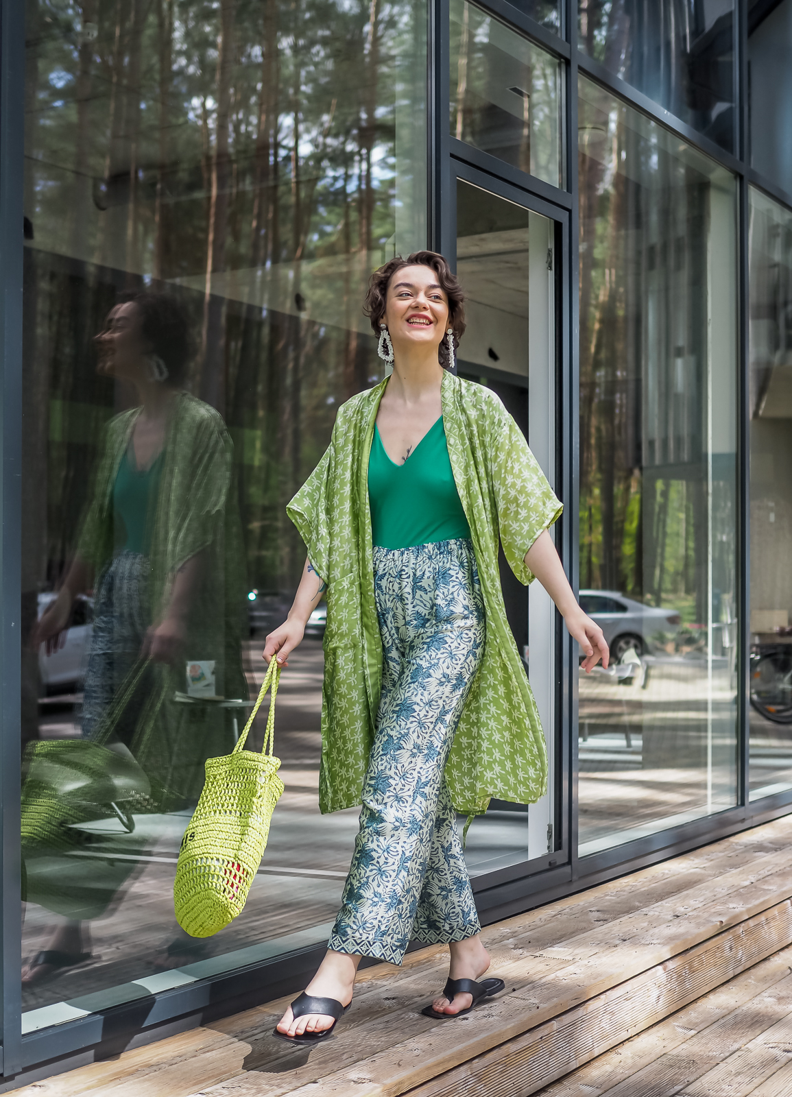 KIMONO "PALM BEACH KELLY"