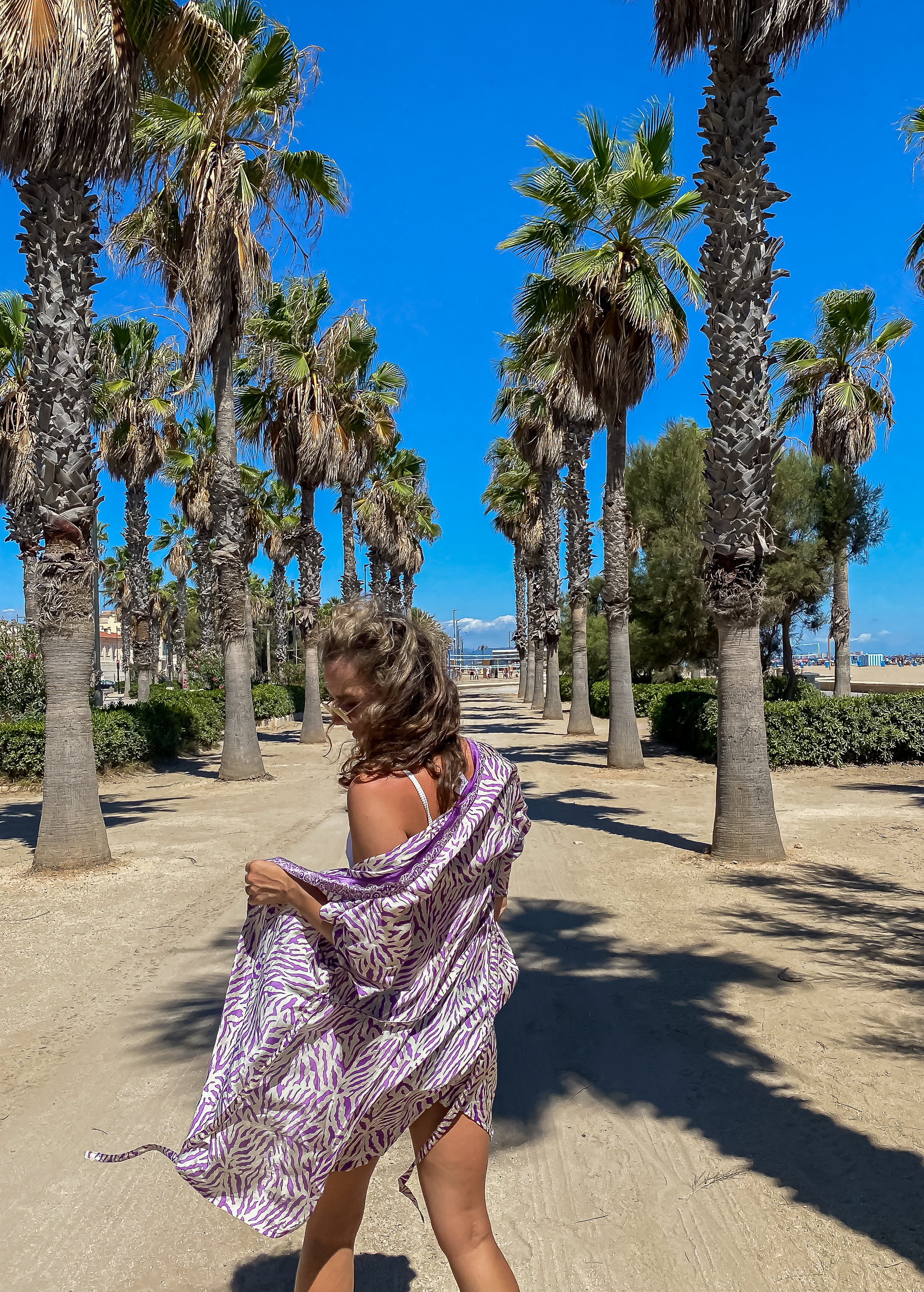 KIMONO "MAUVE SAFARI"