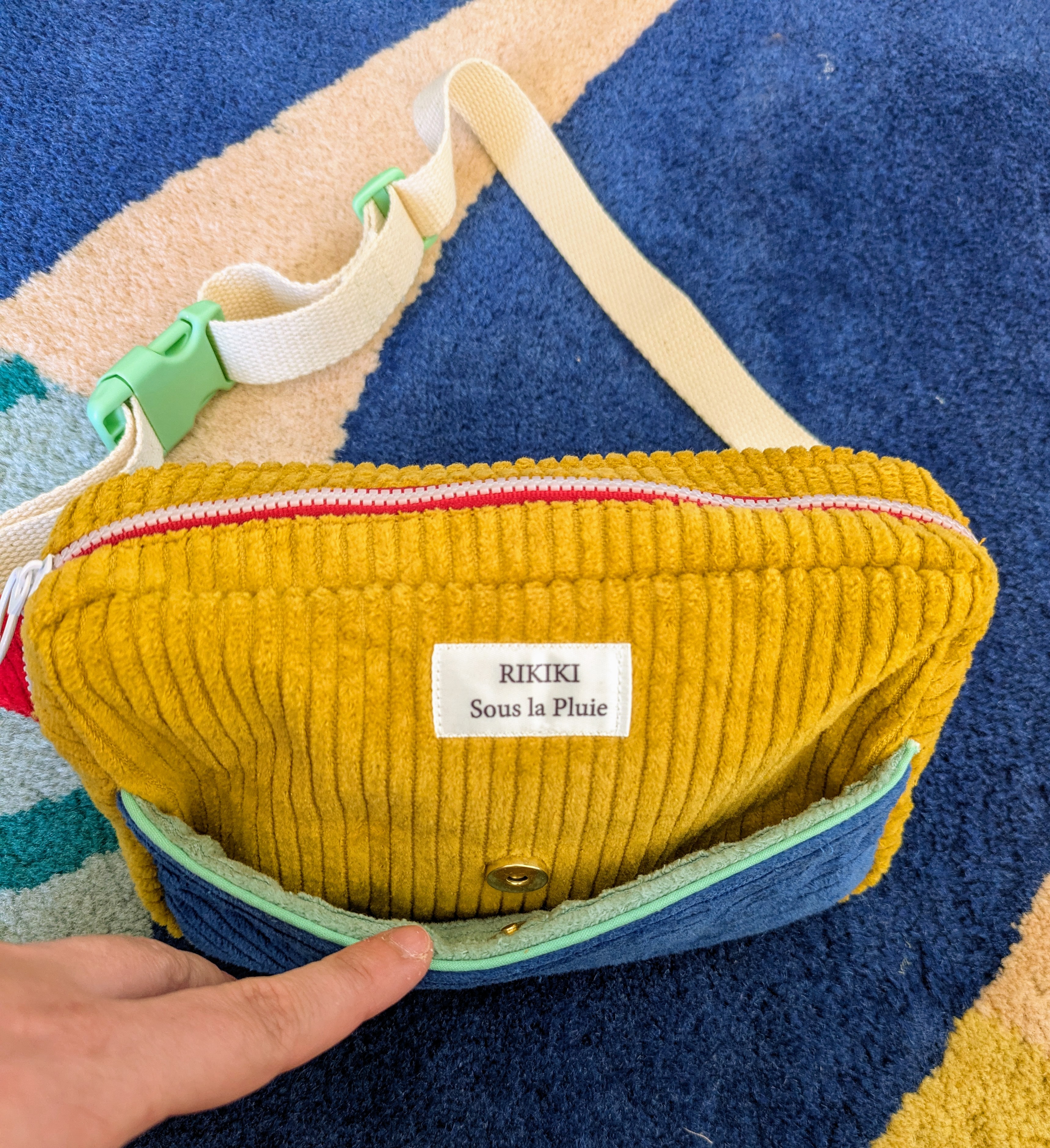 Sac banane Colorblock 