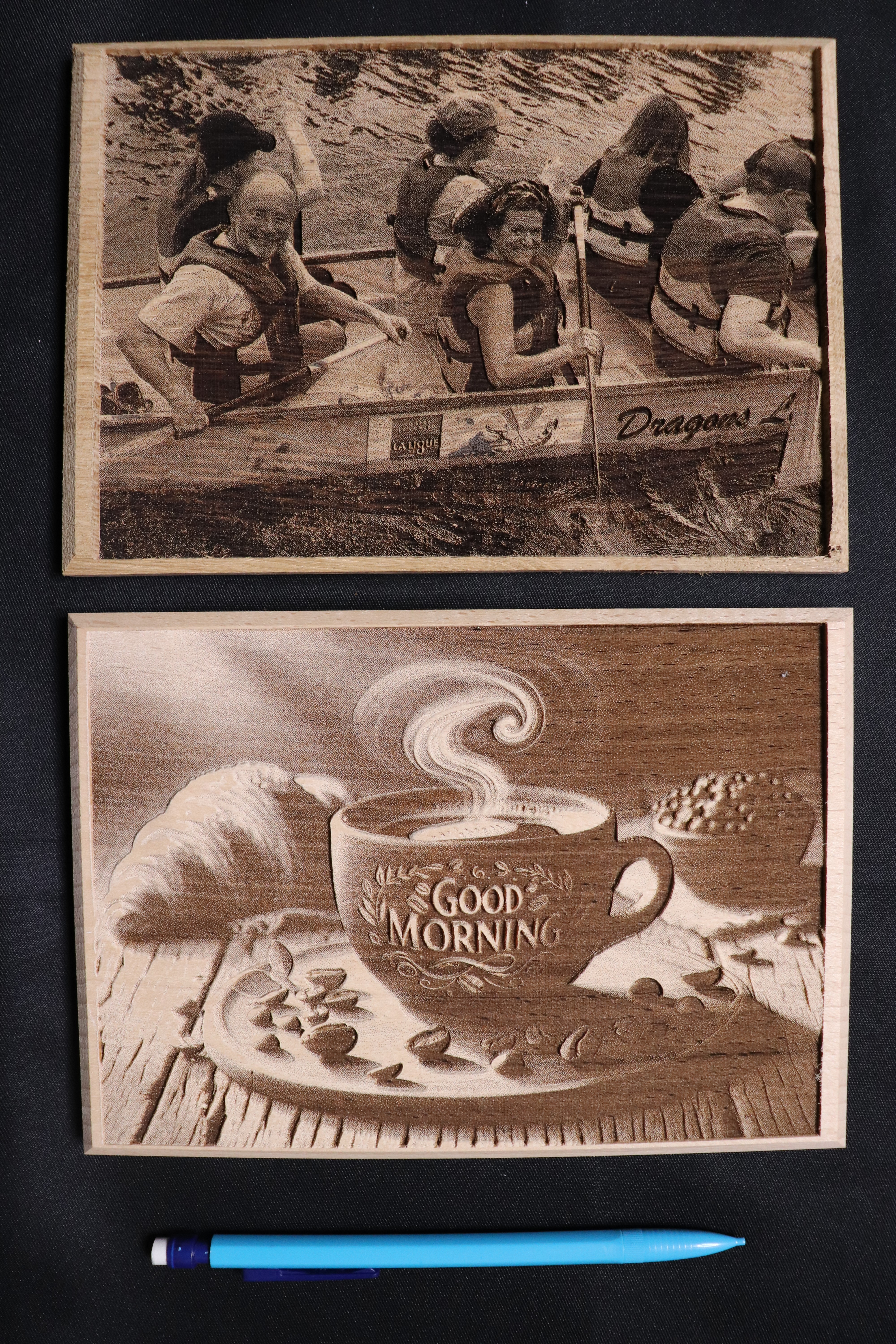 M size 3D engraved tray