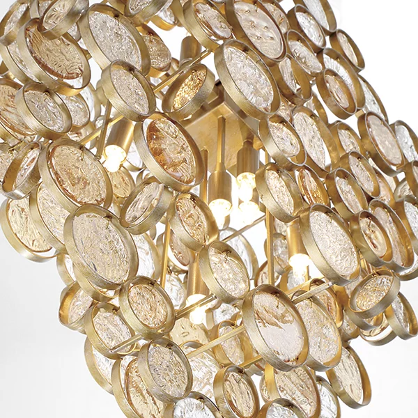 Eurofase -Trento collection-11"x20" Linear Chandelier-15 LED