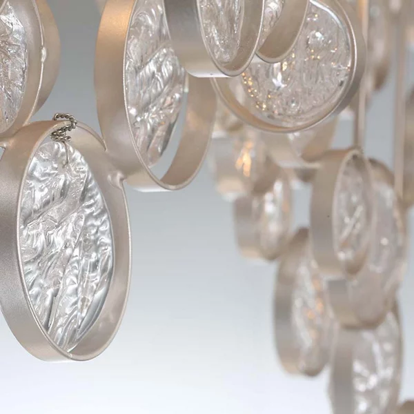 Eurofase -Trento collection-11"x20" Linear Chandelier-15 LED