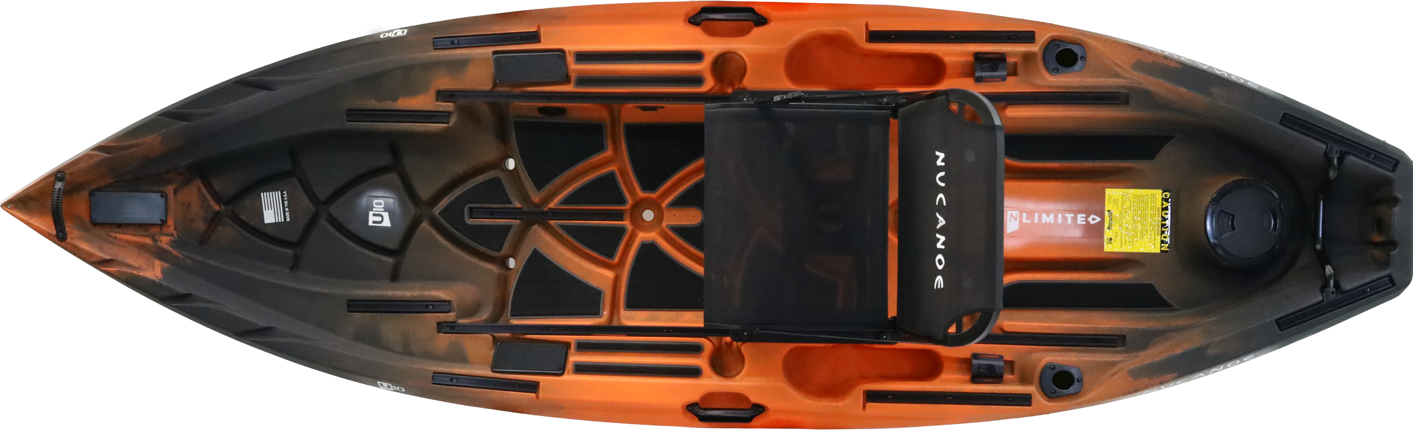 NuCanoe U10 – žvejybos ir medžioklės kajakas | Pagamintas JAV