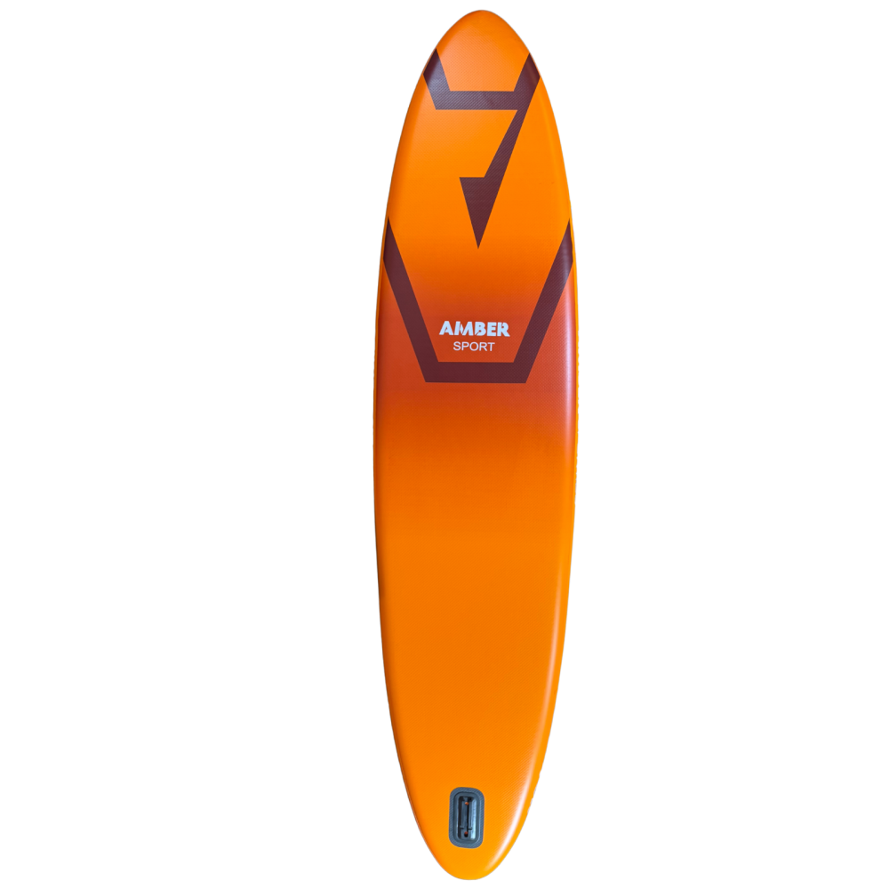 Pripučiamos irklentės komplektas AMBER FOX 12.1 LITE su sėdyne (376 cm)