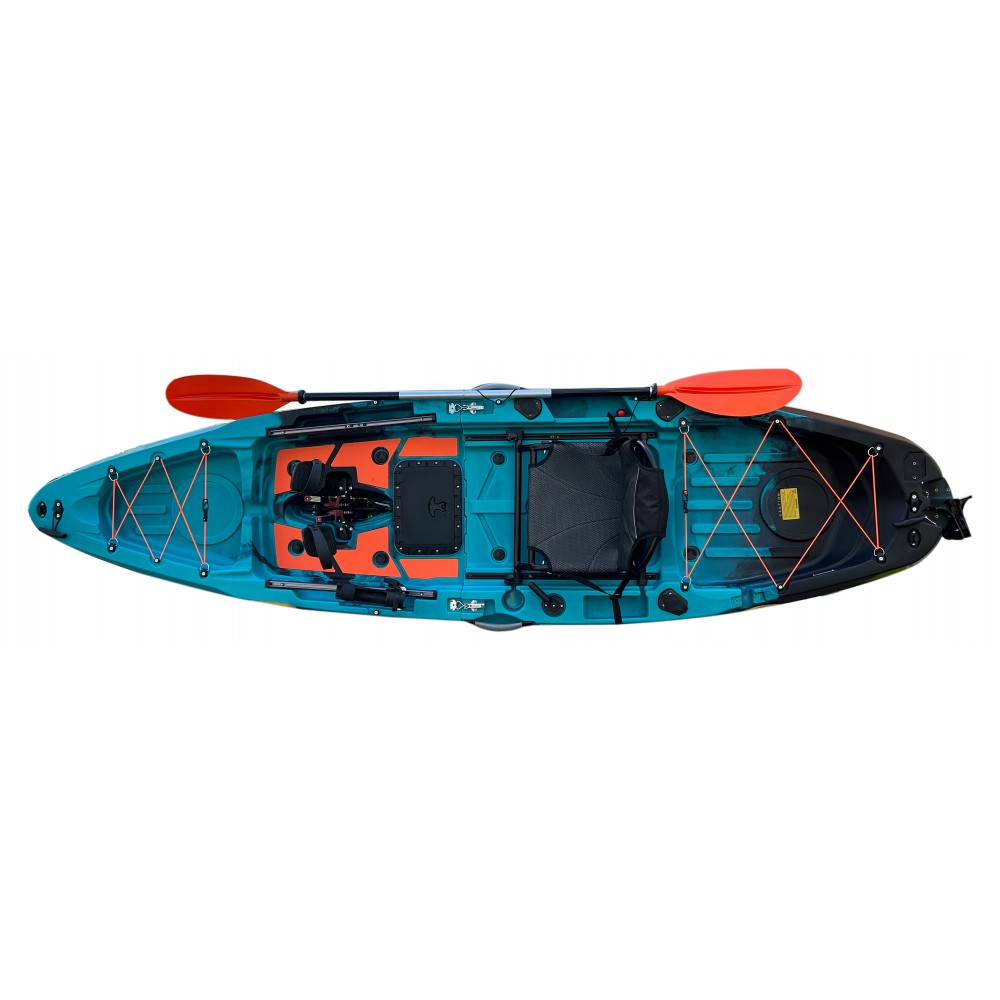 AMBER KORA 10.8 modulinė minama baidarė – žvejybai