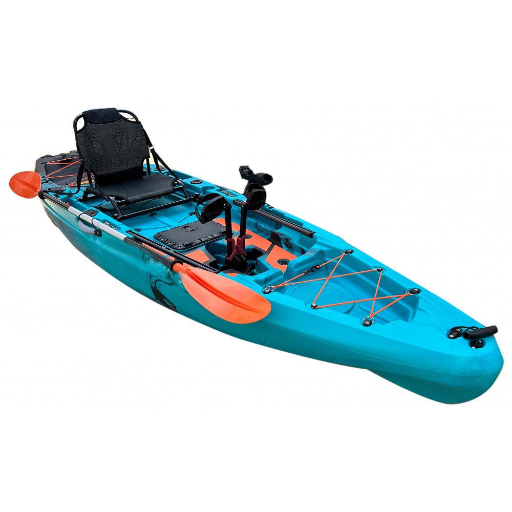 AMBER KORA 10.8 modulinė minama baidarė – žvejybai