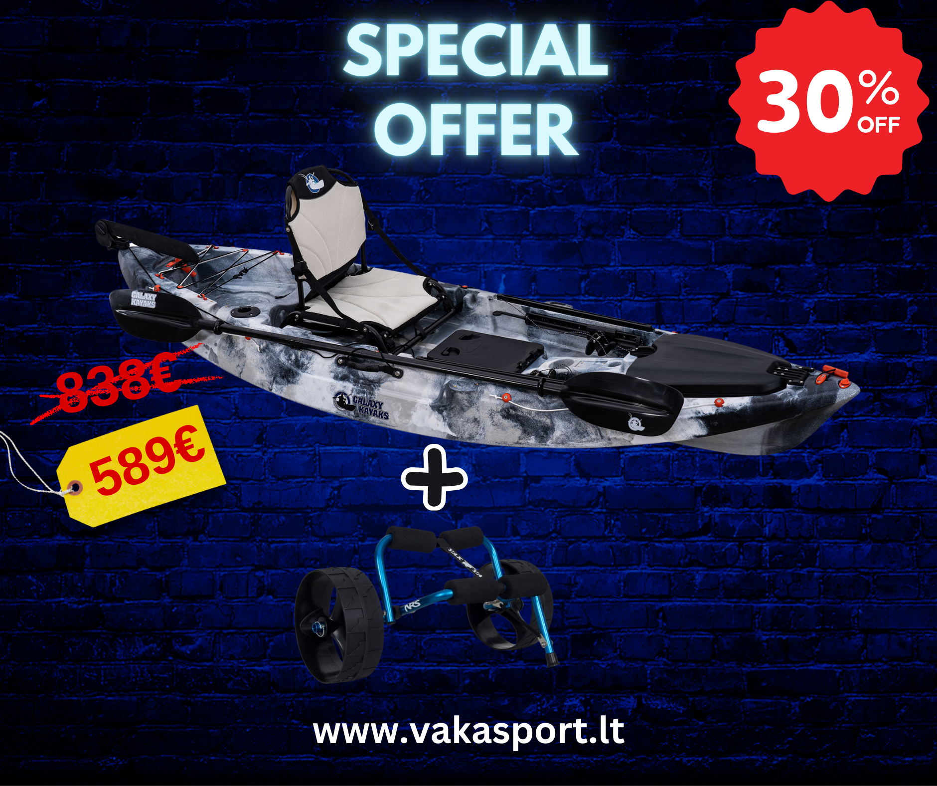 Cruz ULTRA + NRS Yak Yak XL Ratukai