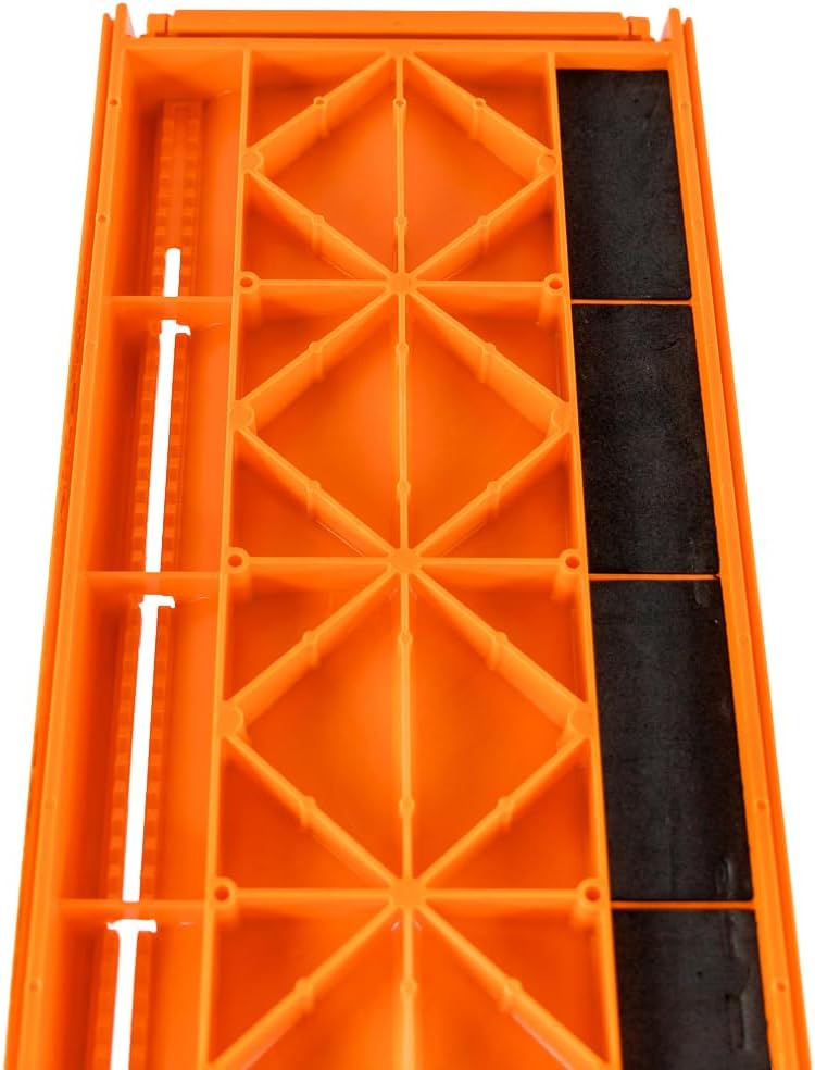 YakAttack Metric LeaderBoard 71 cm – žuvų matavimo lenta su ID laikikliais ir „cull“ žymekliais, oranžinė (MCD-1007-OR)