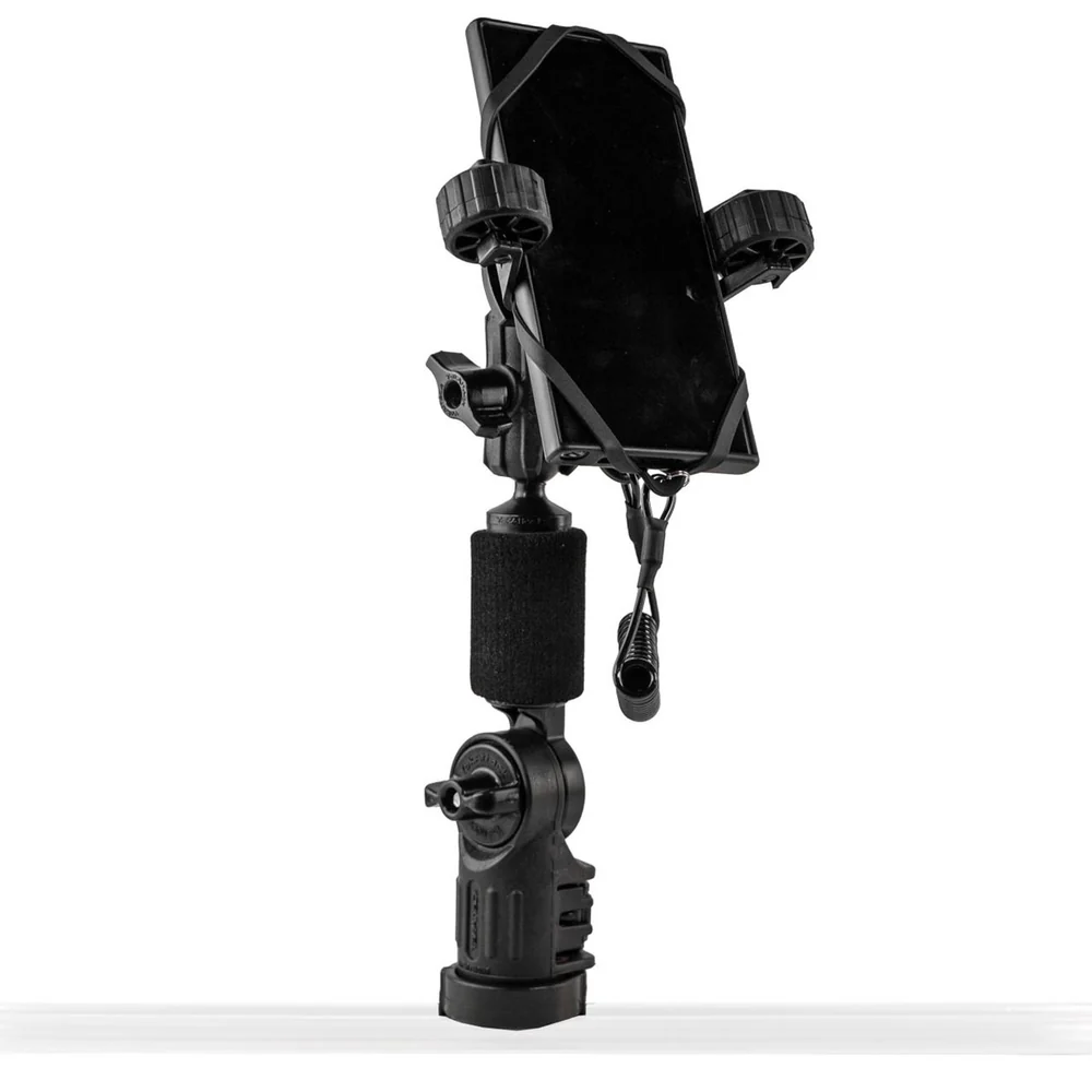 YakAttack RotoGrip Phone Holder Pro su LockNLoad – telefono laikiklis kajakui (CMS-1006)