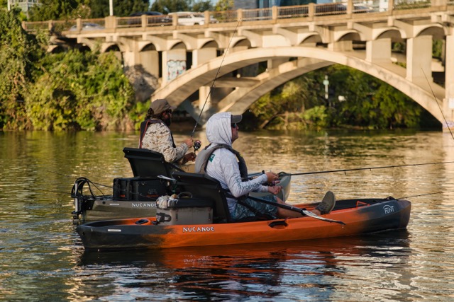 NuCanoe FLINT – žvejybos kajakas + Gerar POD | Pagamintas JAV