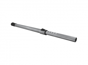 Tube télescopique avec bouton de verrouillage - Acier inoxydable - 64 à 104 cm