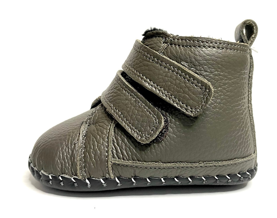 Softsole winter booties "Redstart" (grey)