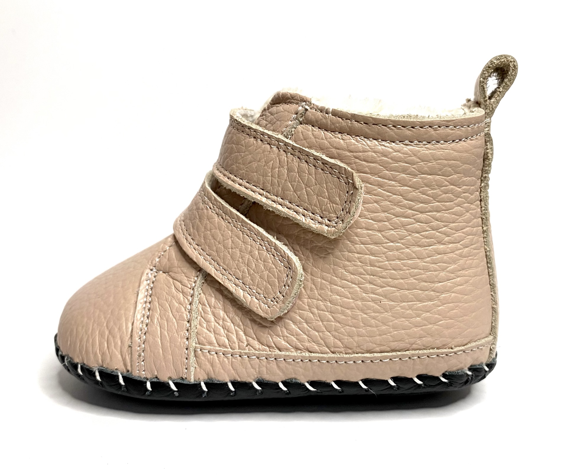 Softsole winter booties "Redstart" (pink)
