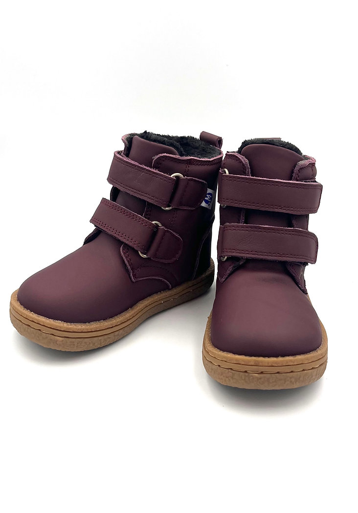 Long Boots "Robin" (wine red)
