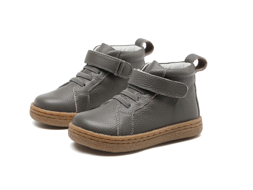 Leather Boots "Jay Lite" (grey)