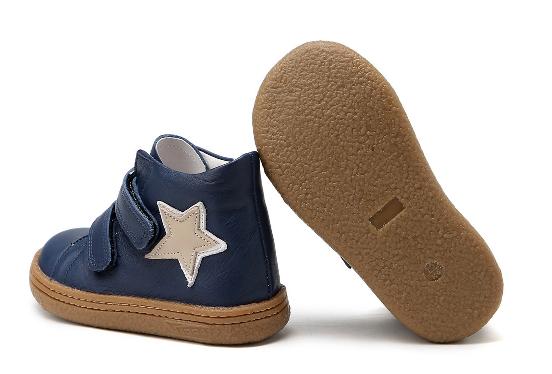 Starling Boots (navy/beige)
