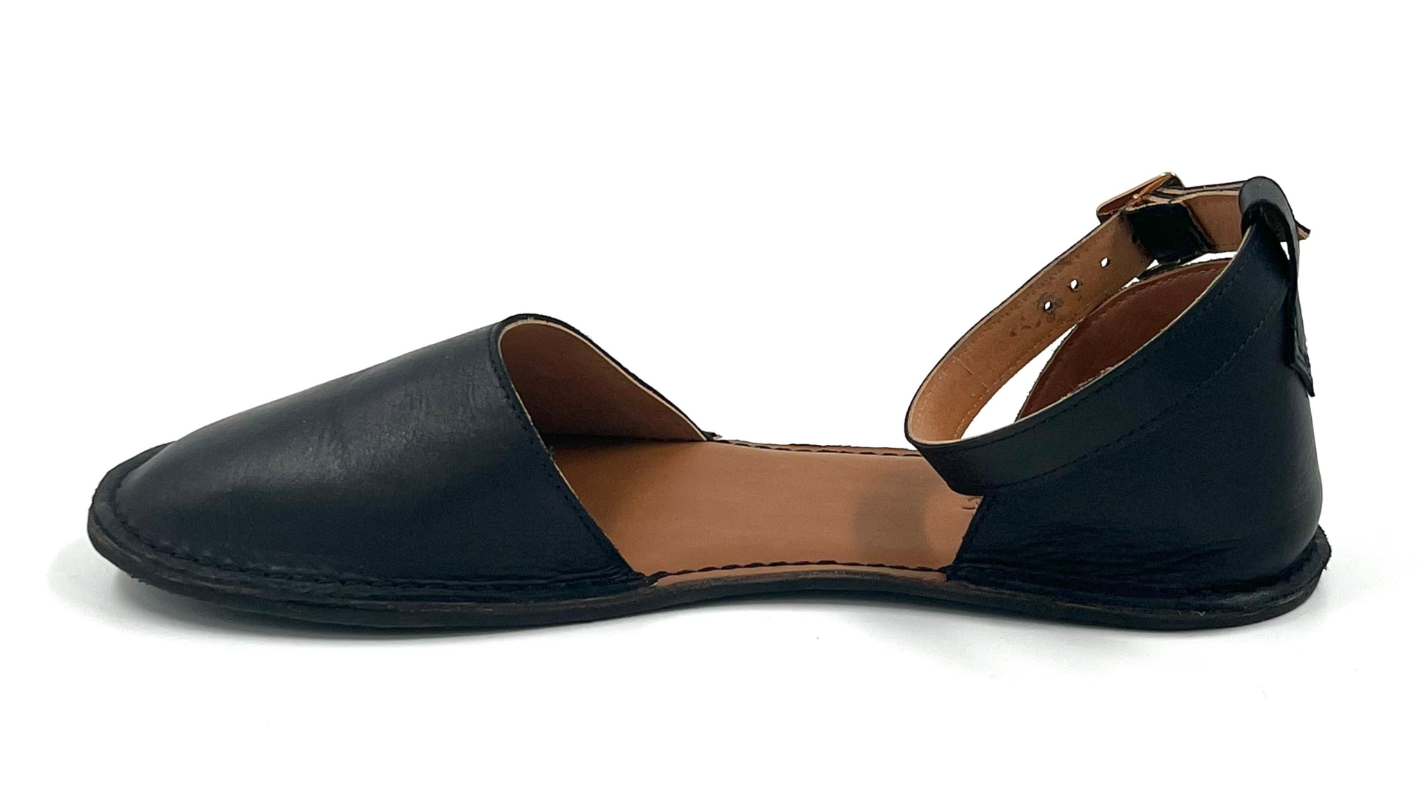 Barefoot Leather Shoes for Women “Teal” (black)