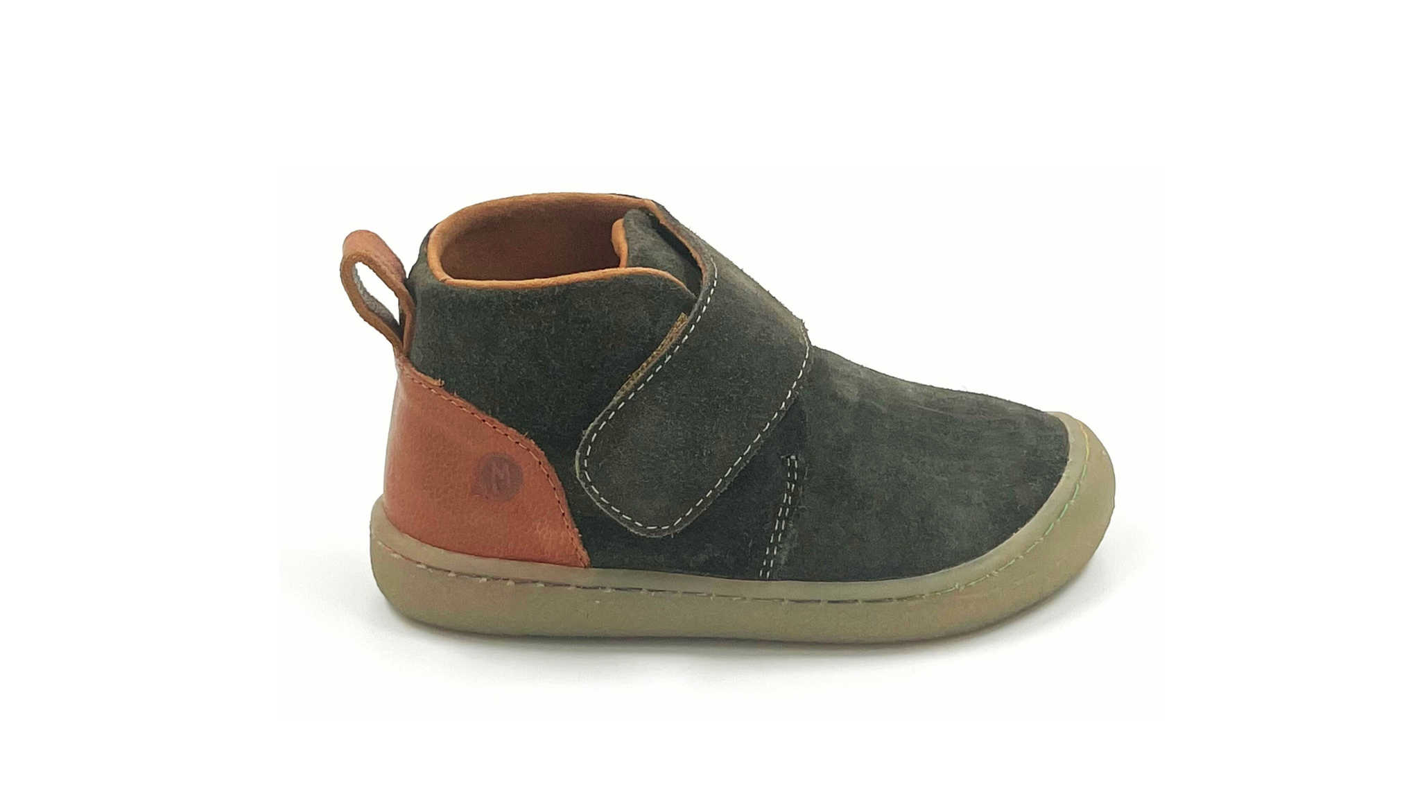 Barefoot Leather Ankle Boots for Kids “Partridge"