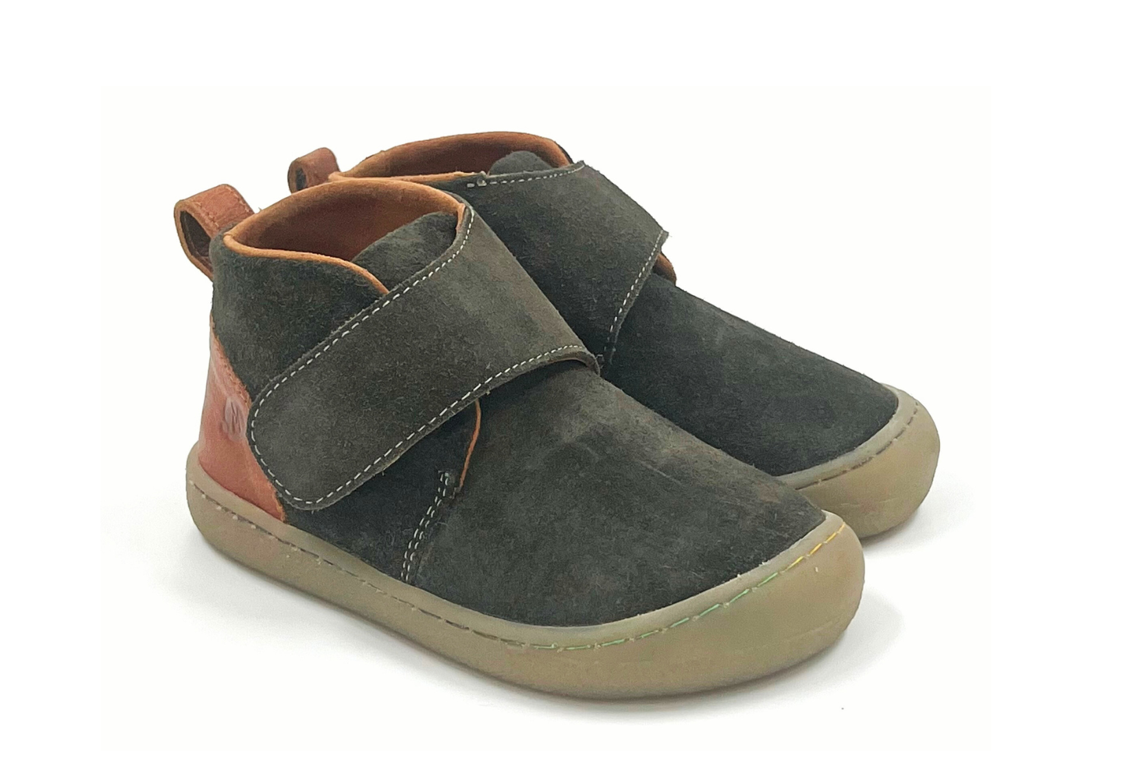 Barefoot Leather Ankle Boots for Kids “Partridge"