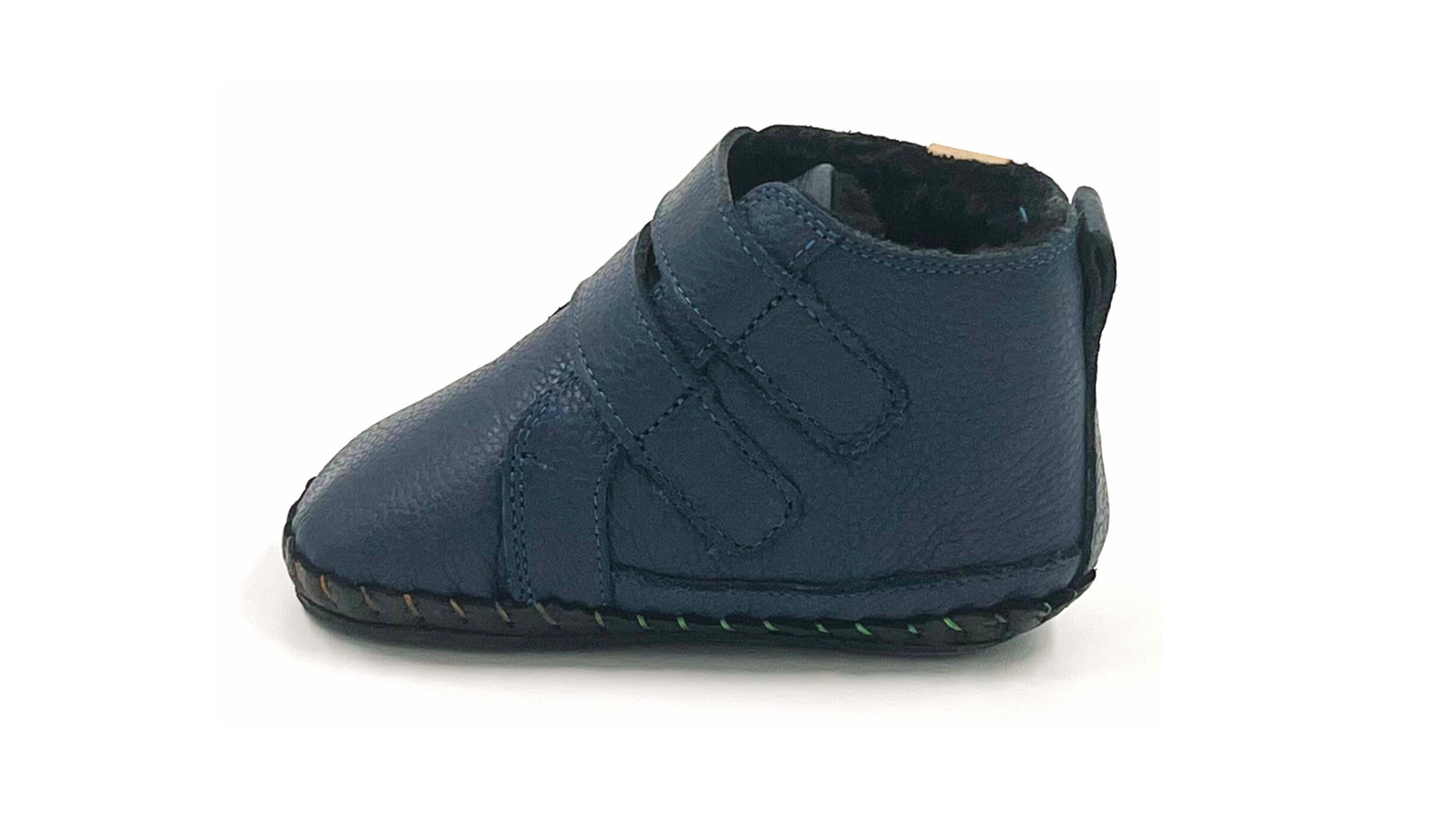 First-walker Barefoot Winter Booties "Redstart 2" (navy)