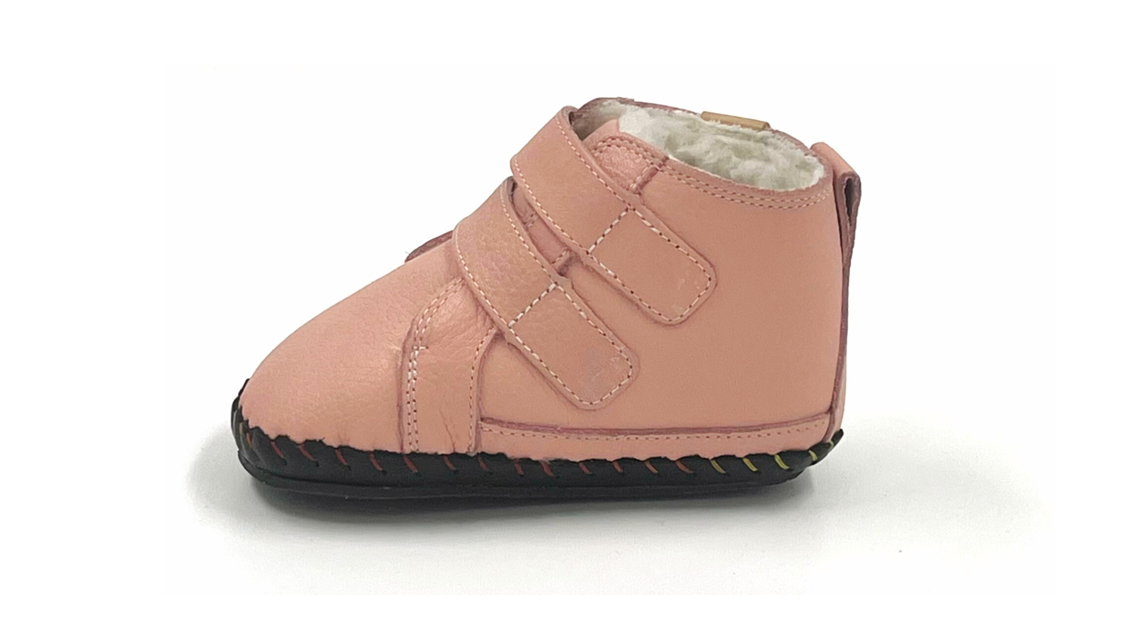 First-walker Barefoot Winter Booties "Redstart 2" (pink)