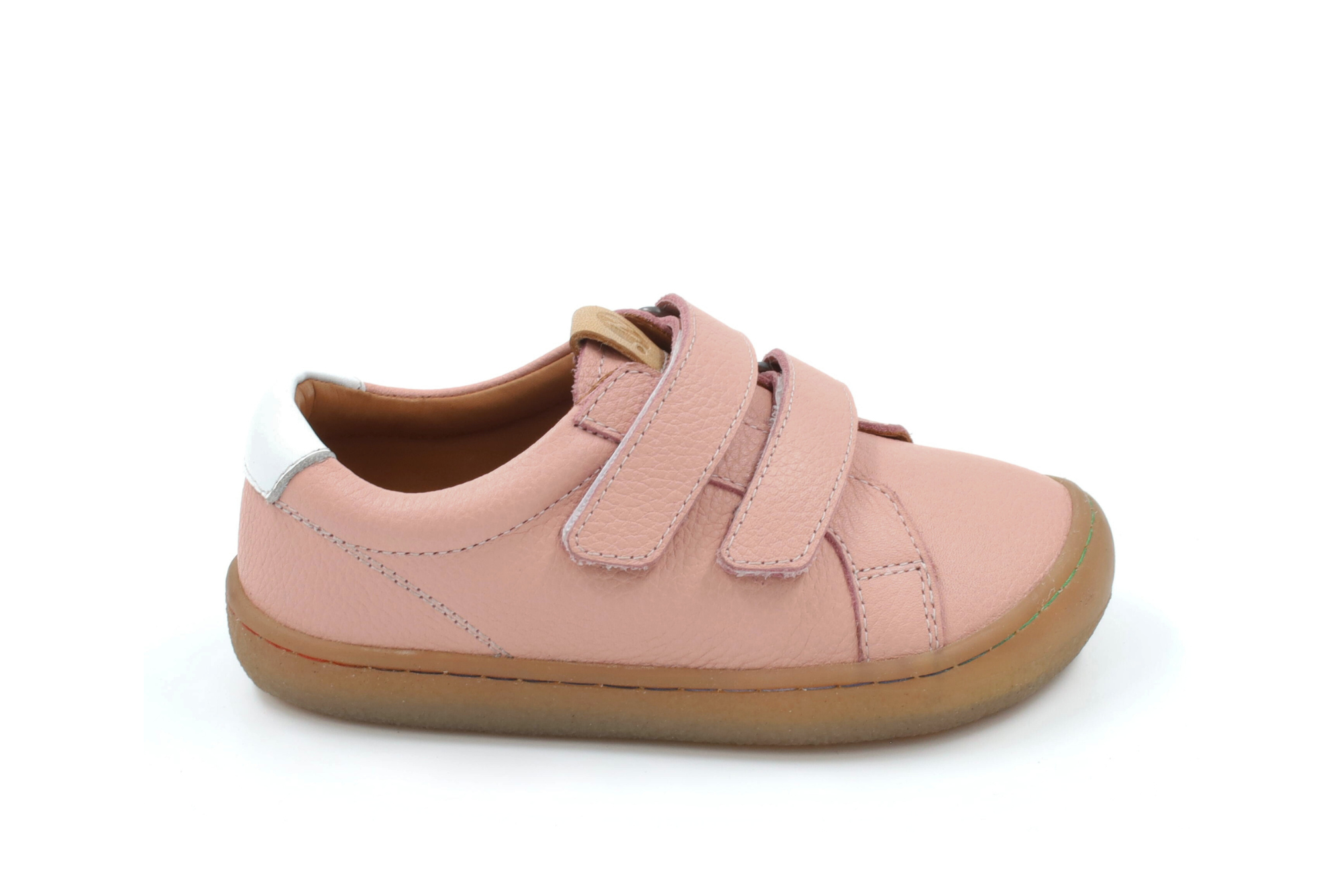 Barefoot Leather Sneakers for Kids "Snipe" (pink)
