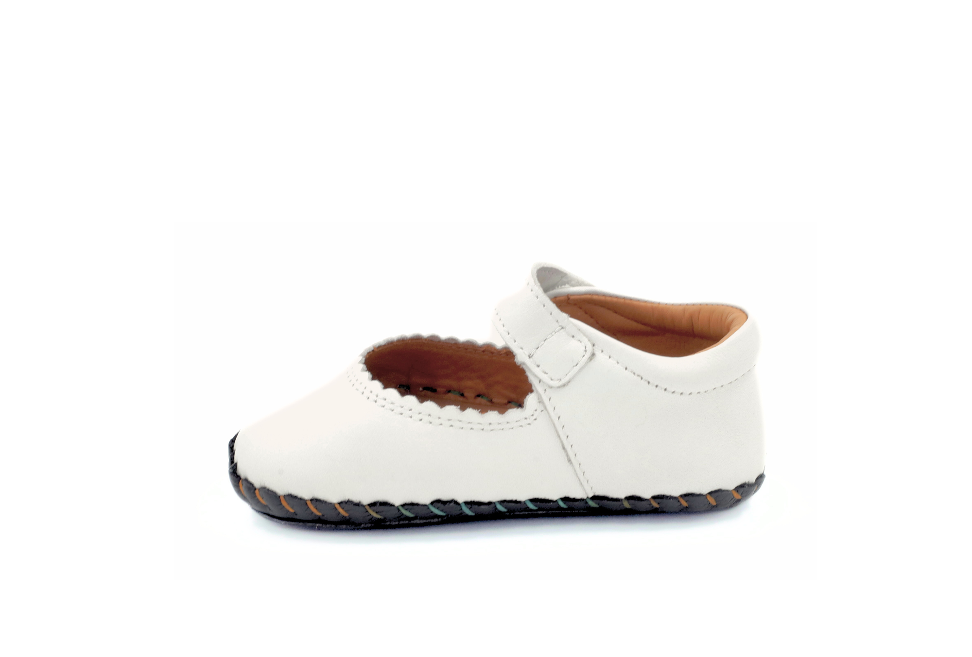 First-walker Barefoot Sandals "Little Dove" (white)