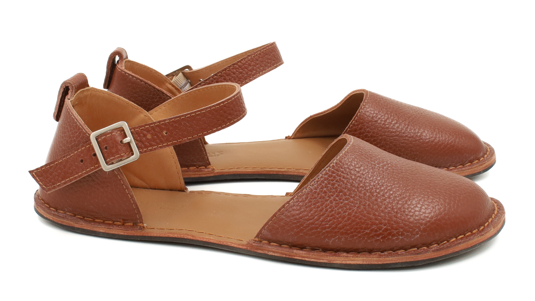 Barefoot Leather Shoes for Women “Crane” (tan)