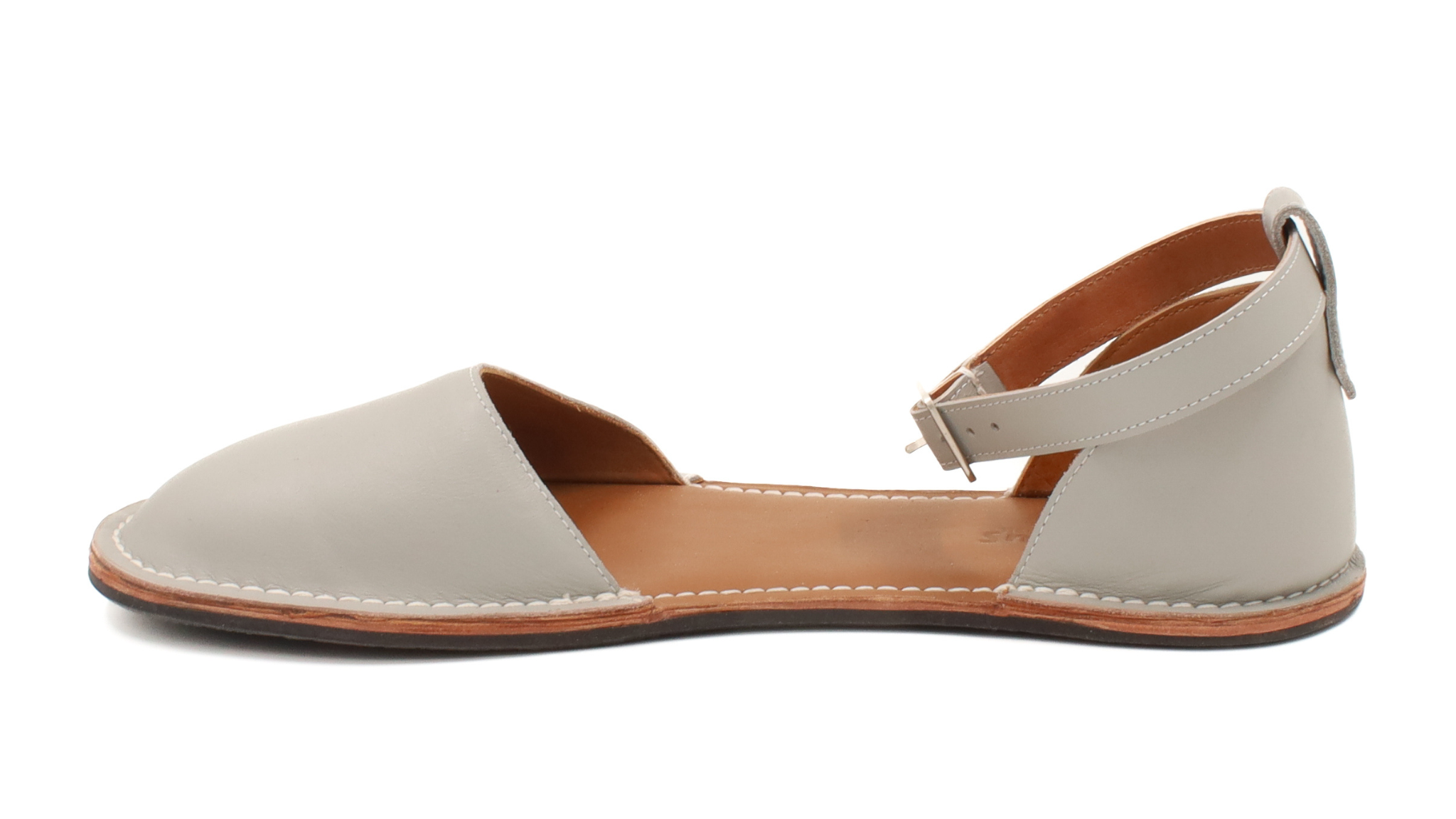 Barefoot Leather Shoes for Women “Teal” (grey)