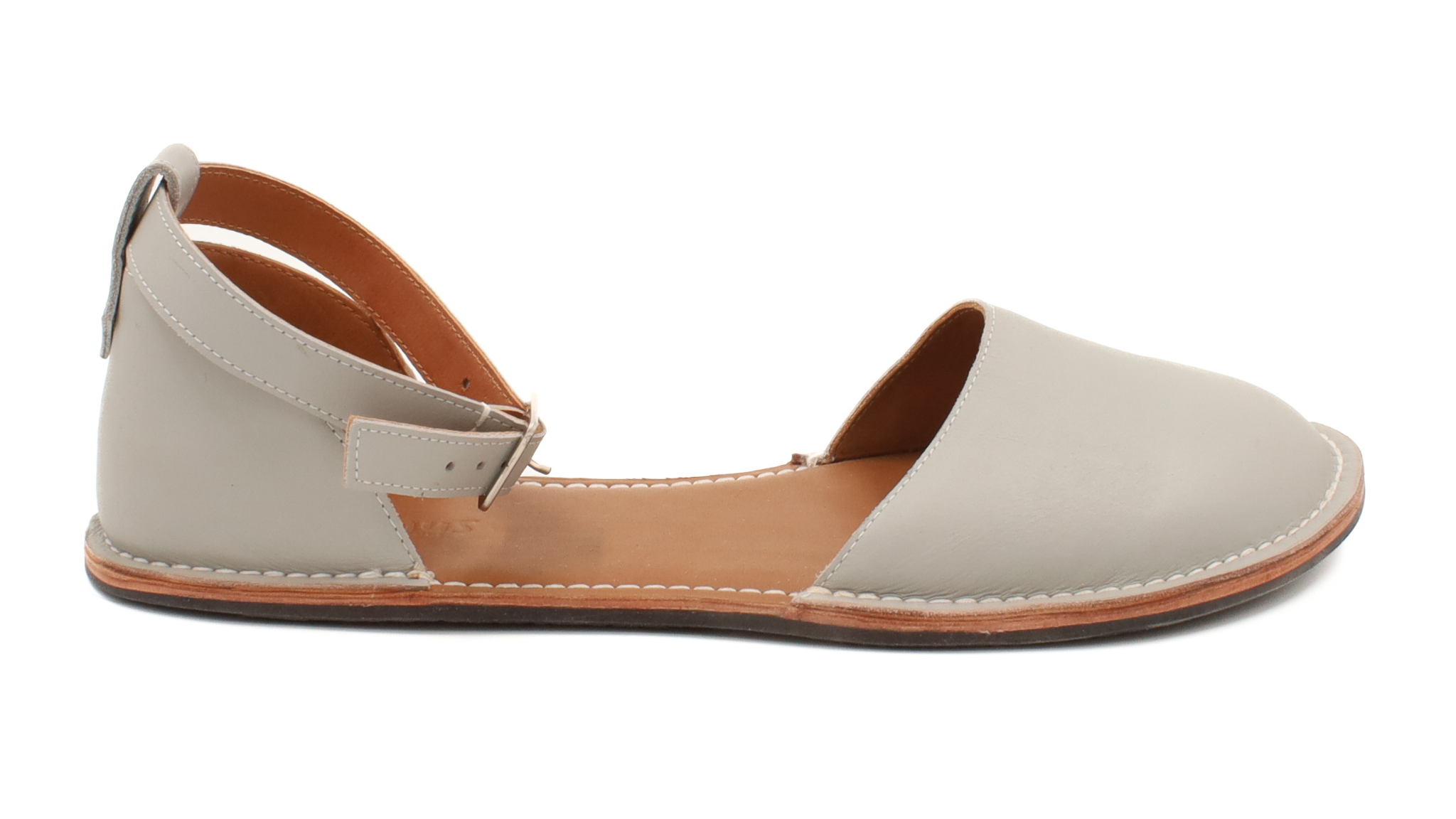 Barefoot Leather Shoes for Women “Teal” (grey)