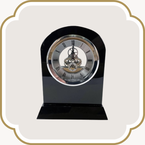 Montre en cristal - Motif Rond