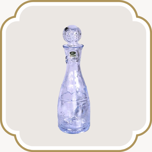 Bouteille à jus en verre