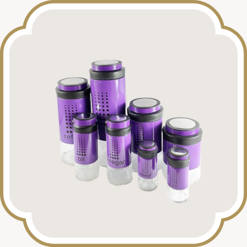 Ensemble de 8 boites de rangements