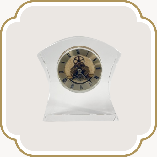 Montre en cristal - Motif Arc