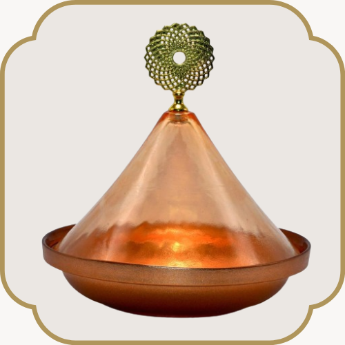 Ensemble de deux tagines - Orange