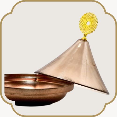 Ensemble de deux tagines - Brique