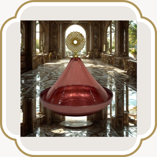 Ensemble de deux tagines - Rose