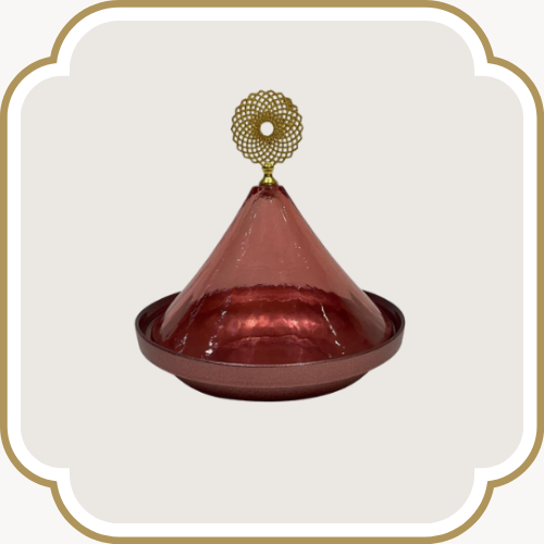 Ensemble de deux tagines - Rose
