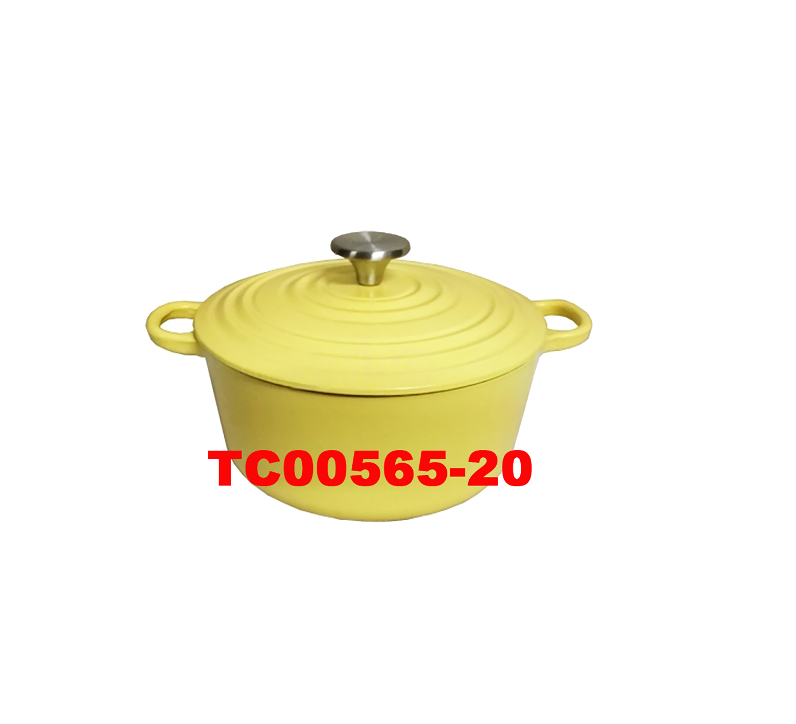 20 CM CAST IRON ROUND CASSEROLE