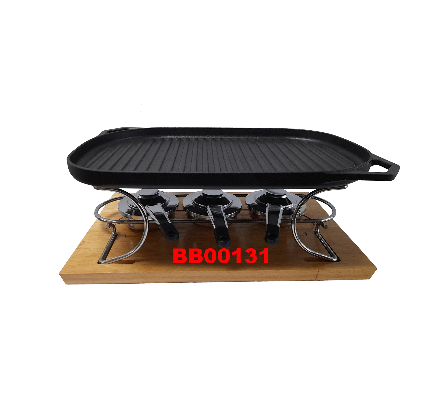 CAST IRON GRILL SET