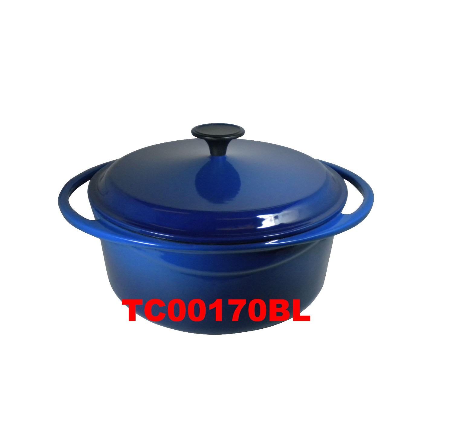 26.5 CM CAST IRON ROUND CASSEROLE