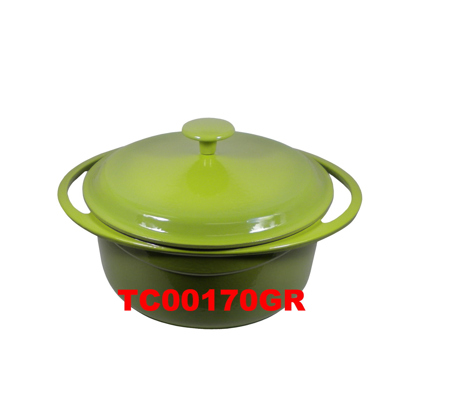 26.5 CM CAST IRON ROUND CASSEROLE