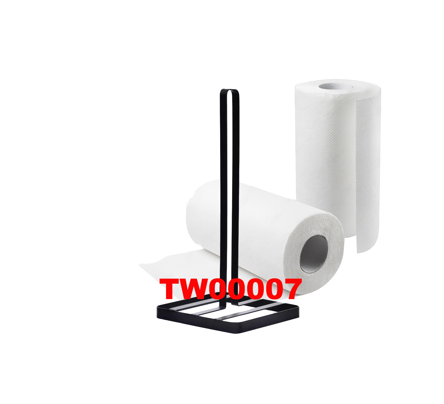 STEEL KITCHEN PAPER TOWEL HOLDER