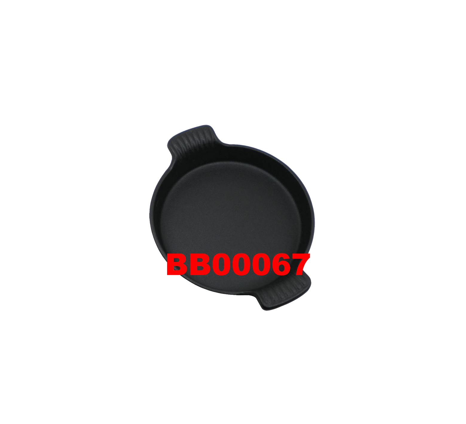 16.5 CM CAST IRON MINI ROUND GRATIN DISH