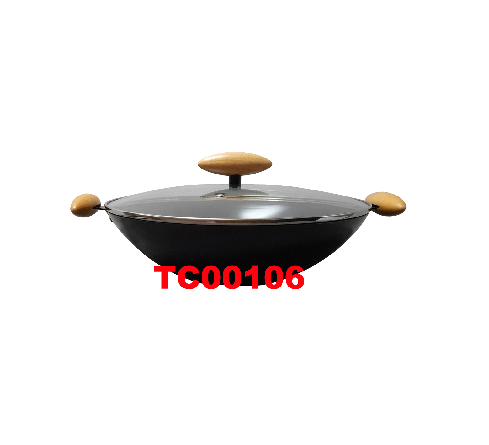6 PCS NON-STICK CHINA WOK SET
